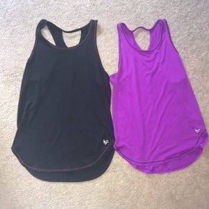 2 Justice active tank tops size 16 and 18